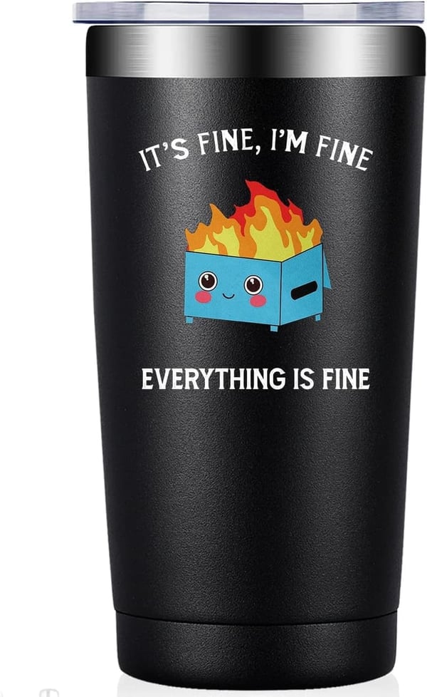 Inspirational 20oz Tumbler for Men & Women - Appreciation Gift