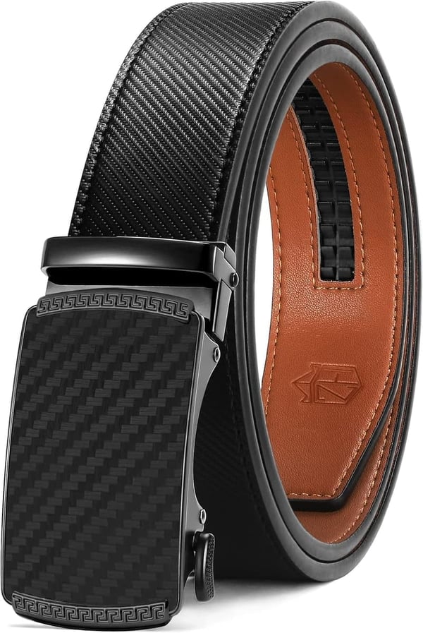 Men's Dress Ratchet Belt with 1 3/8