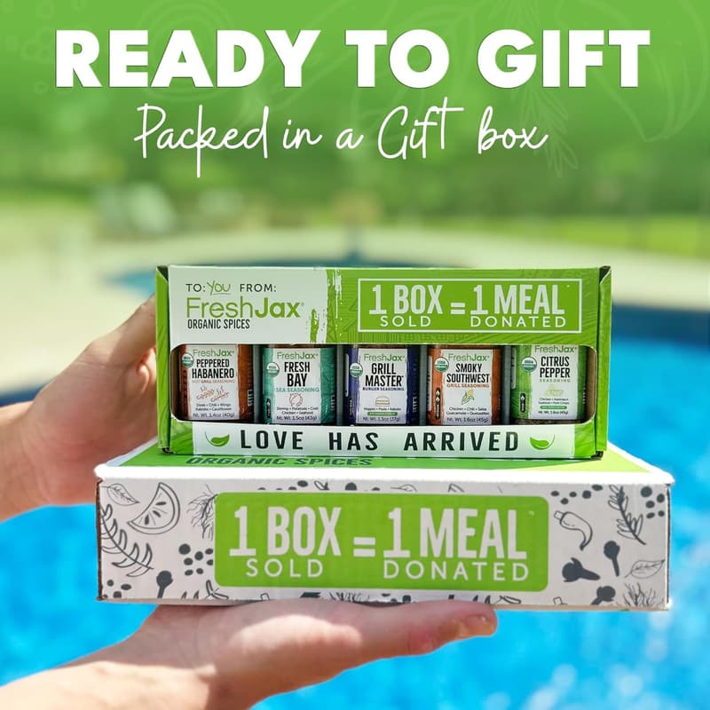 Grilling Gift Set: Organic Smoked Spices for Men
