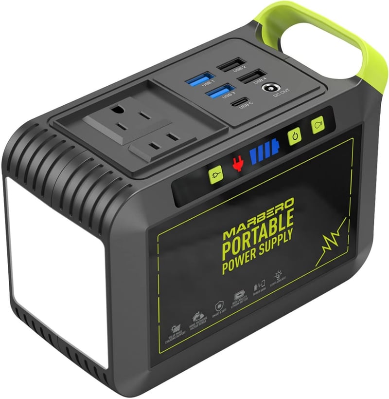 Portable Power Station 88Wh - Fast Charging Solar Generator