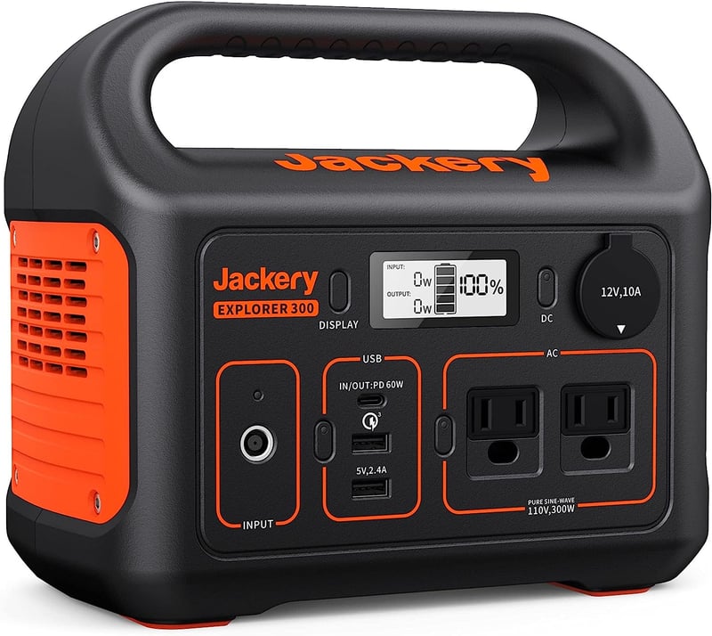 Portable Power Station Explorer 300, 293Wh Backup Battery for Camping