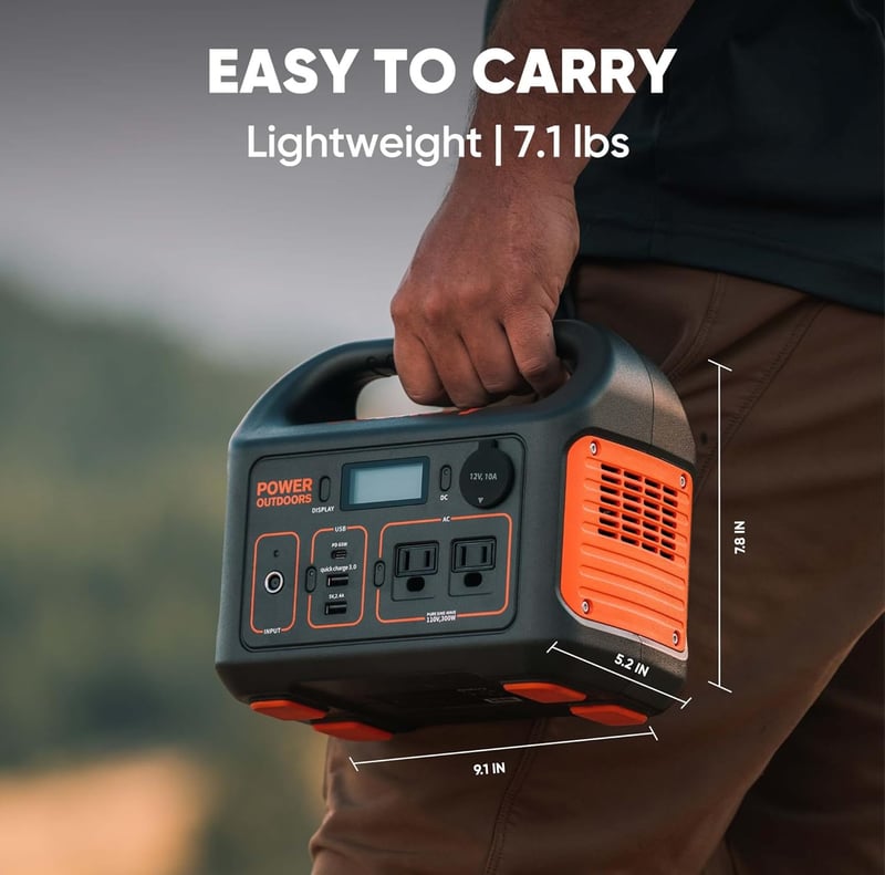 Portable Power Station Explorer 300, 293Wh Backup Battery for Camping