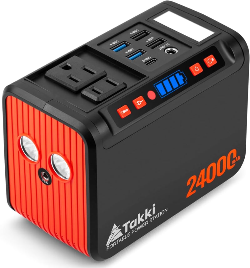 Portable Power Station 88.8Wh for Camping & Emergency Use