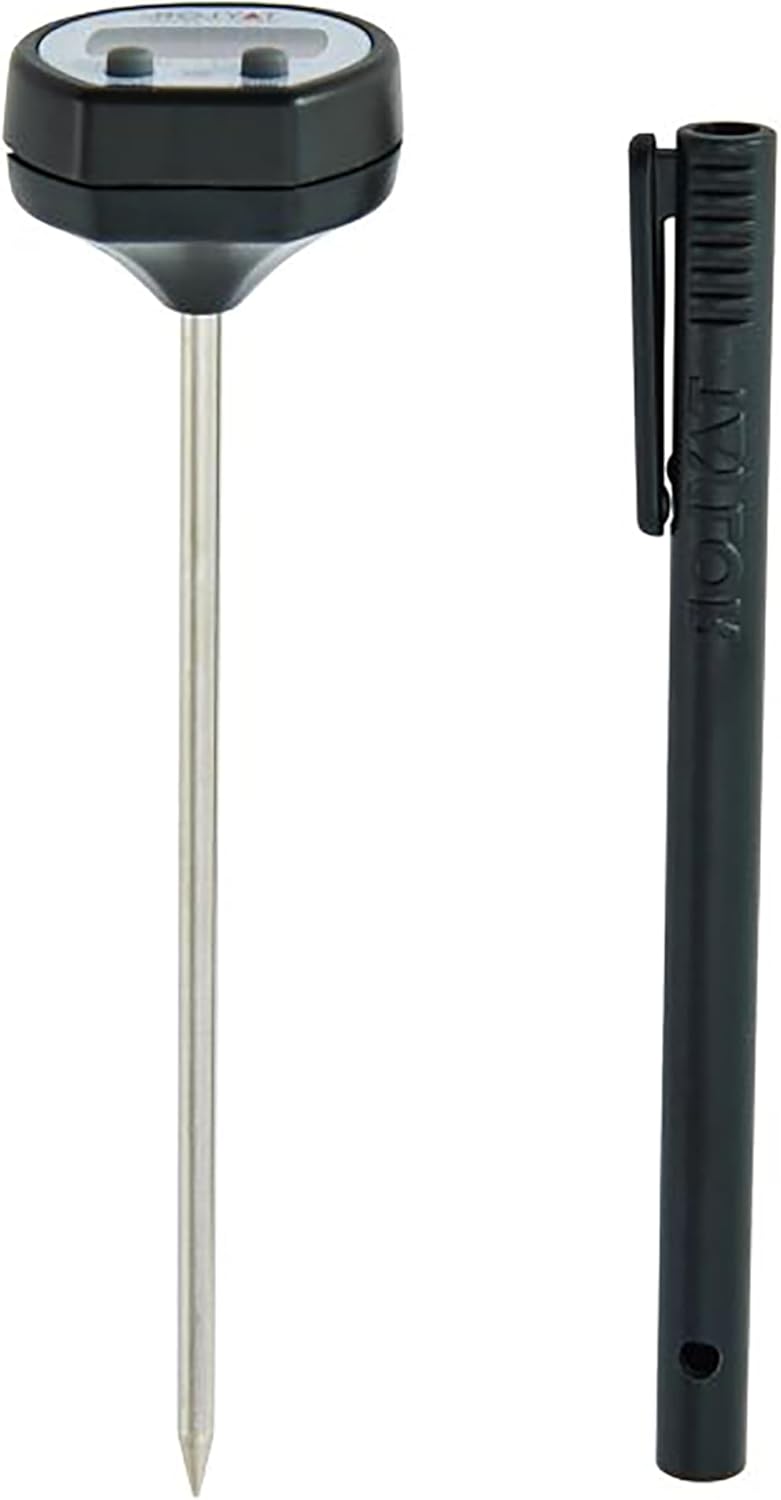 Digital Instant Read Meat Thermometer with Pocket for BBQ Cooking