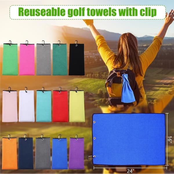 Golf Towels Bulk – 16