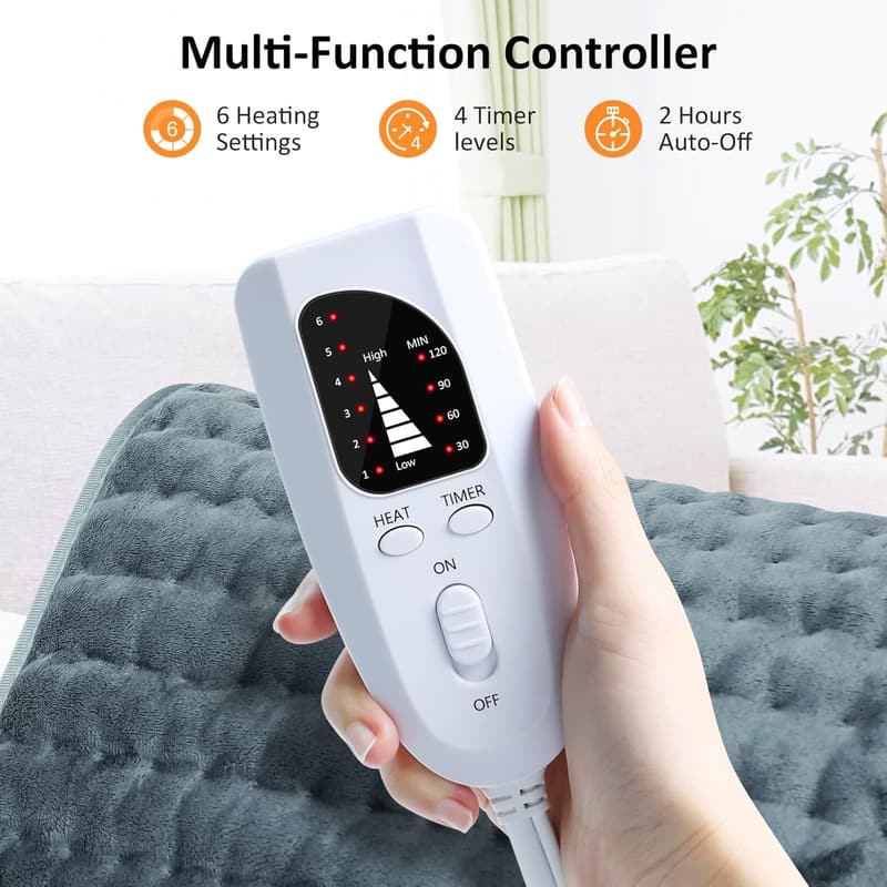 Extra Large Electric Heating Pad for Pain Relief (12