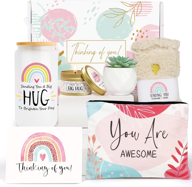 Get Well Soon Gift Basket for Women - Encouragement Gift