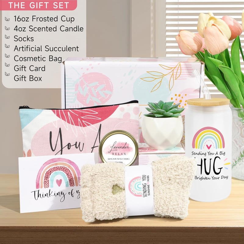 Get Well Soon Gift Basket for Women - Encouragement Gift