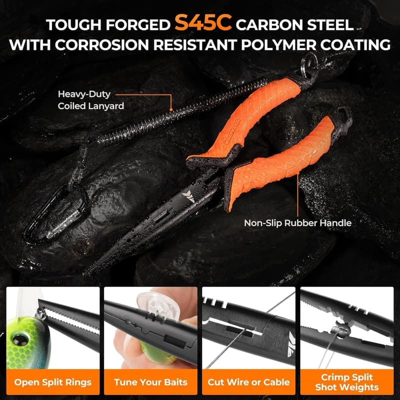 Corrosion Resistant Fishing Tool Kit for Men