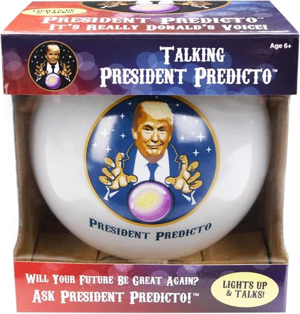 Trump Predicto Fortune Telling Ball - Father's Day Gift for Dad