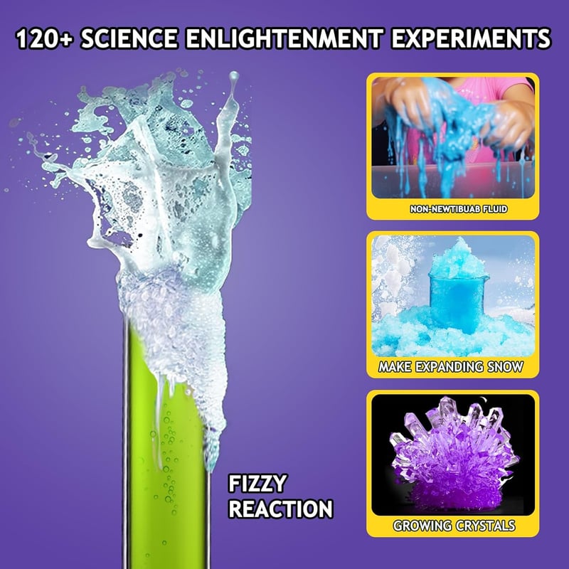 STEM Chemistry Science Kit for Kids - 120+ Experiments