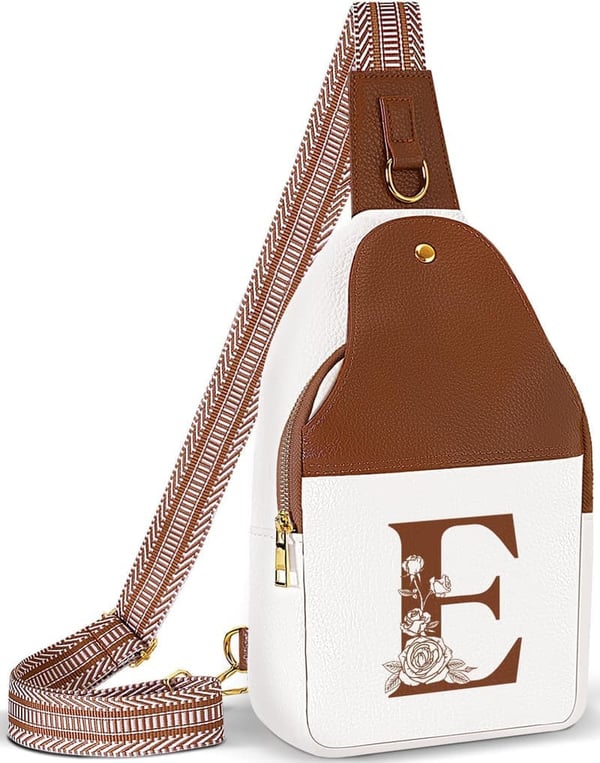 Personalized Leather Crossbody Bag for Women