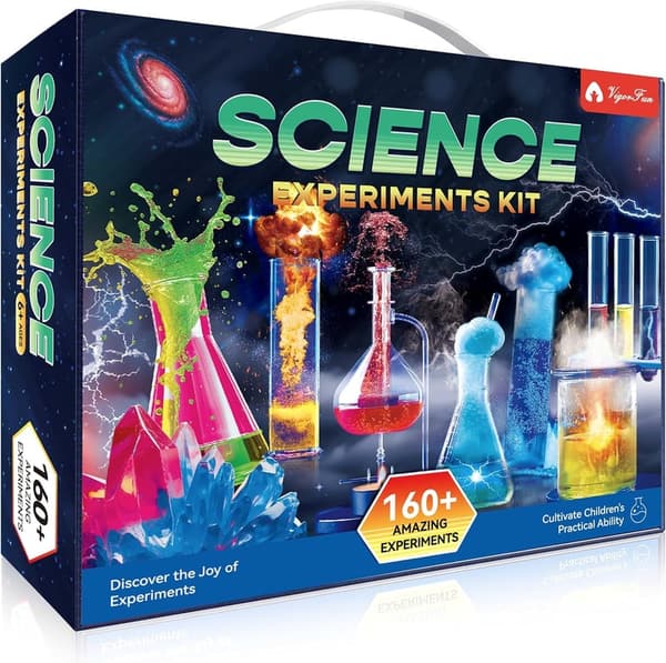 STEM Science Kit for Kids Ages 3-12 - 160+ Experiments