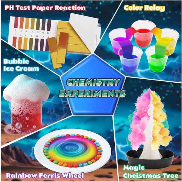 STEM Science Kit for Kids Ages 3-12 - 160+ Experiments