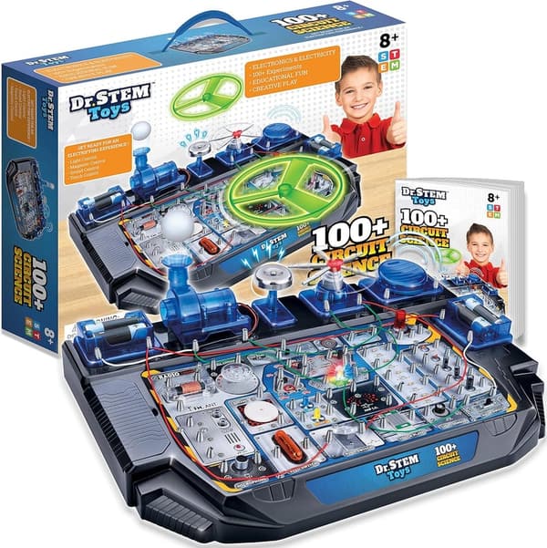 Circuit Science Kit - 100+ Electrical Experiments for Ages 8+