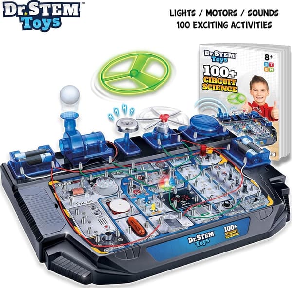 Circuit Science Kit - 100+ Electrical Experiments for Ages 8+