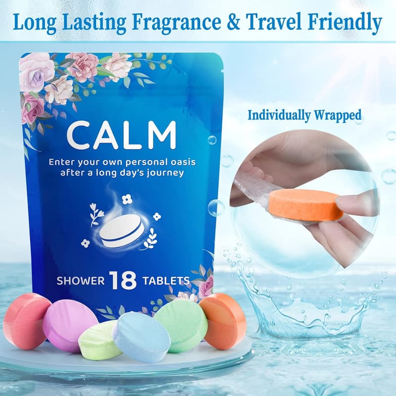 Aromatherapy Shower Steamers Gift Set for Mothers Day - 18 Pack