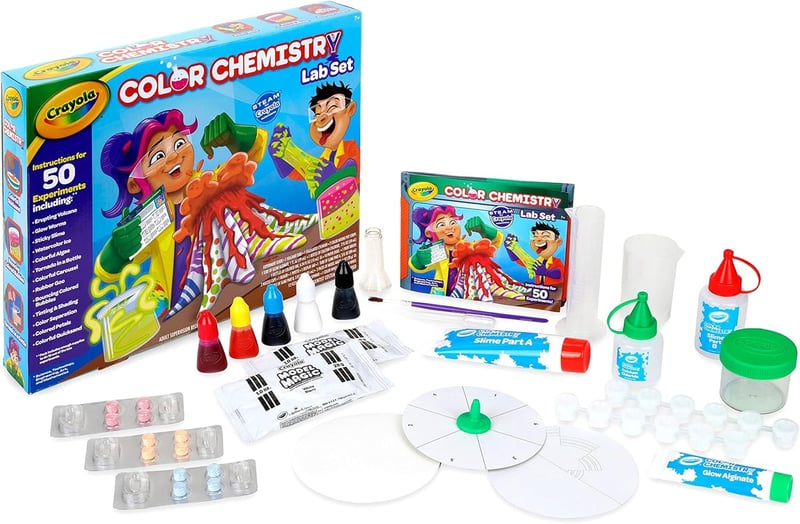 STEM Science Kit: Crayola Color Chemistry Set for Kids