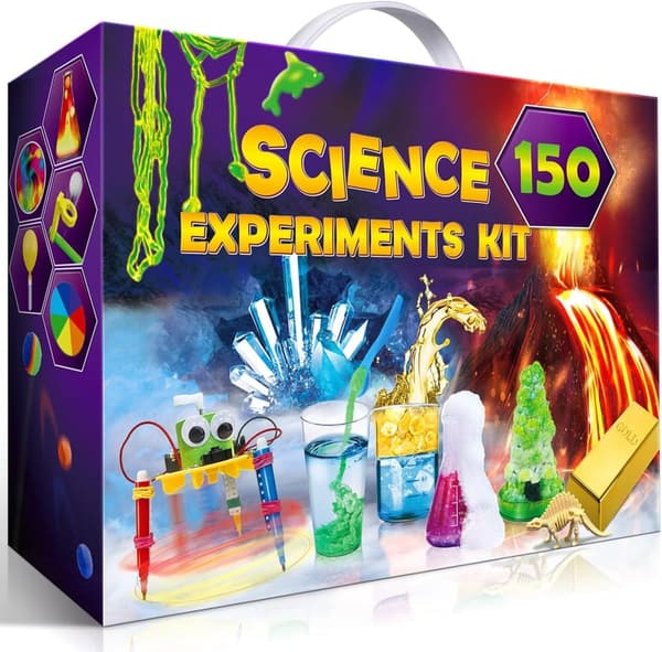 STEM Science Kit for Kids - 150 Experiments & Lab Tools
