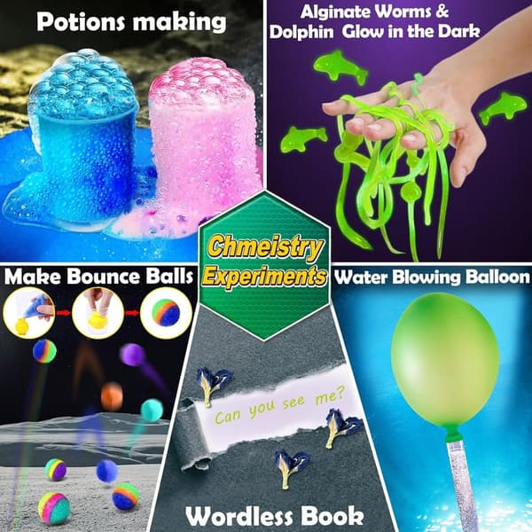 STEM Science Kit for Kids - 150 Experiments & Lab Tools