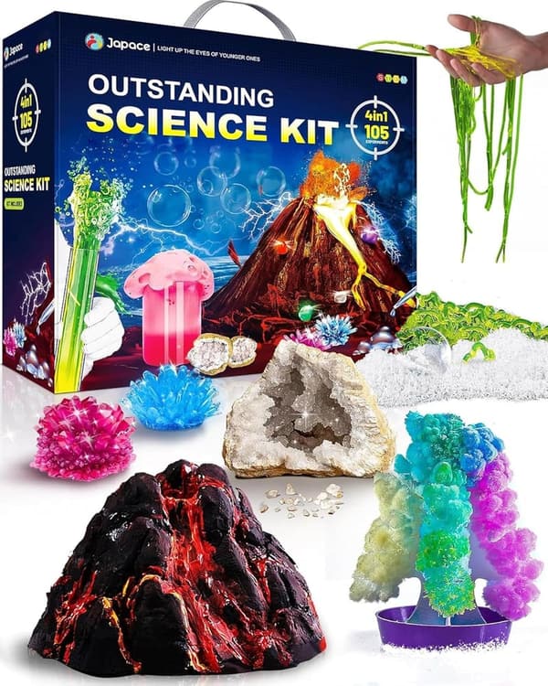 STEM Science Kit for Kids | 105 Experiments | Educational Gift