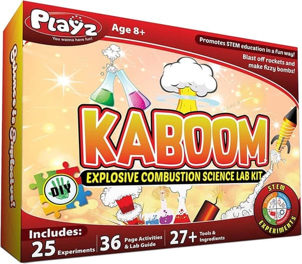 STEM Learning Science Kit: 50+ Experiments for Ages 8-12