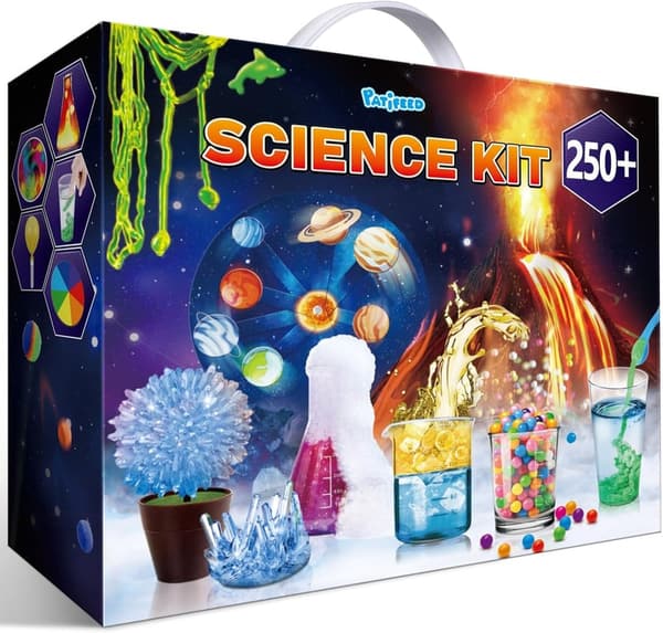 250 Science Experiment Kits for Kids - STEM Birthday Gift Set