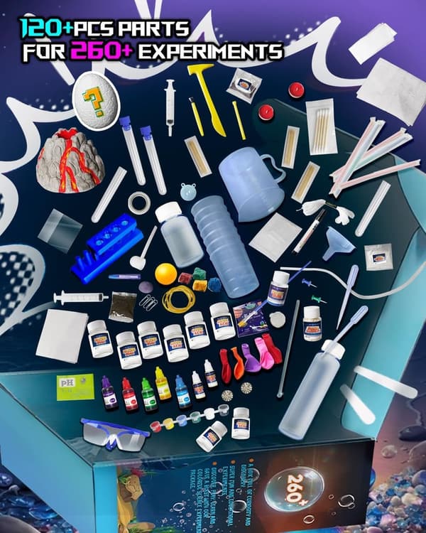 STEM Science Experiment Kits for Kids Ages 5-12 - 120+ Activities