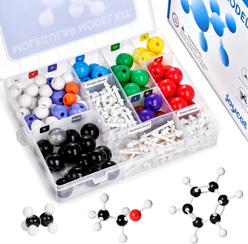 Organic Chemistry Molecular Model Kit - 238 pcs for Students