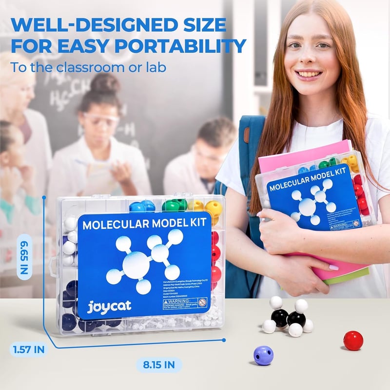 Organic Chemistry Molecular Model Kit - 238 pcs for Students