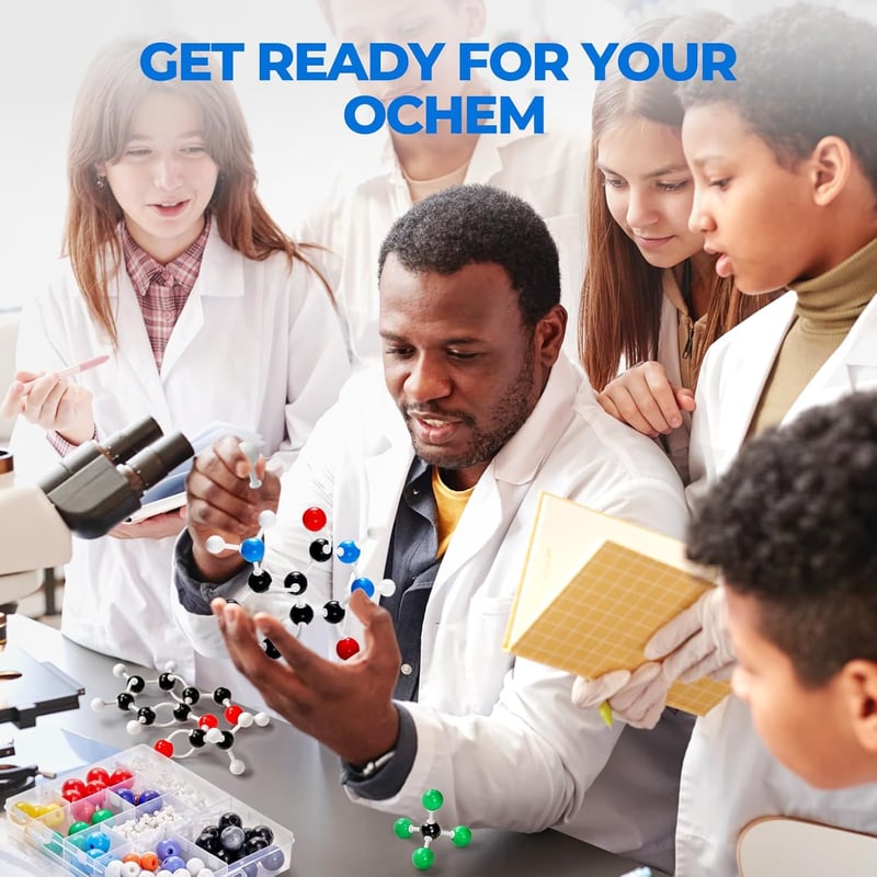 Organic Chemistry Molecular Model Kit - 238 pcs for Students