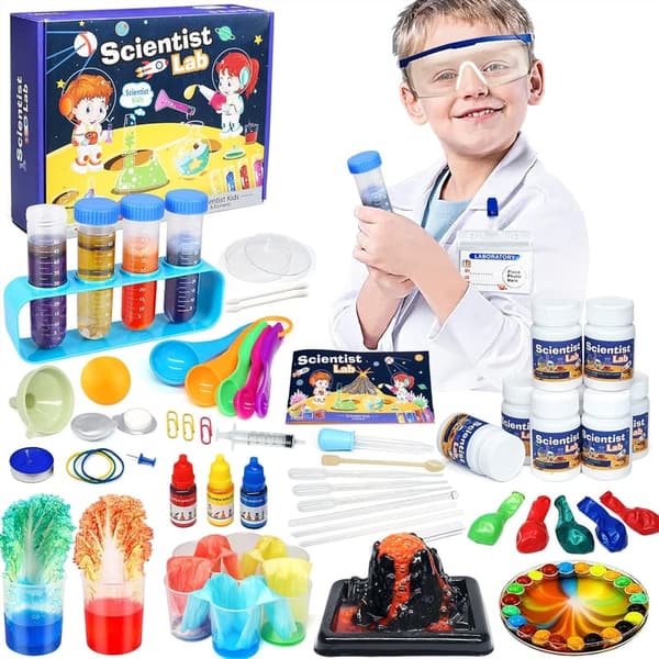Kids STEM Science Kit - 36 Experiments & 60+ Educational Toys