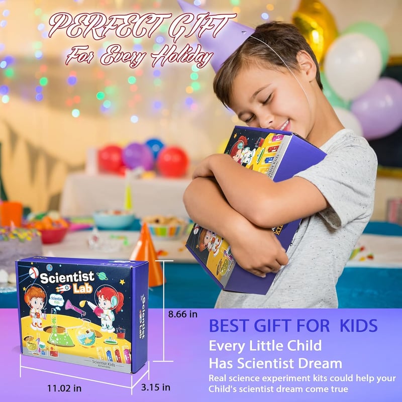 Kids STEM Science Kit - 36 Experiments & 60+ Educational Toys