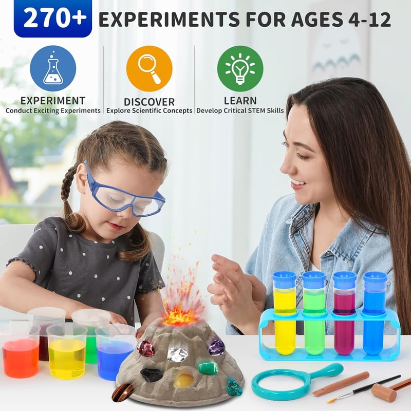 STEM Science Kits for Kids 4-12 – 270+ Experiments & Projects