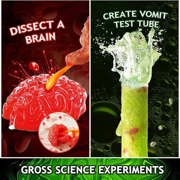 Boys' Science Slime Kit with Experiments - Ages 6-12