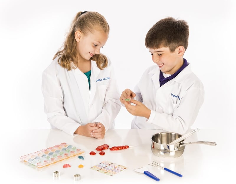Candy Chemistry Science Kit for Kids - Make Rock Candy & Gummies