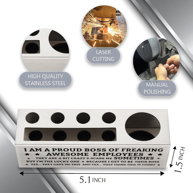 Boss Appreciation Pencil Holder - Funny Gift for Bosses