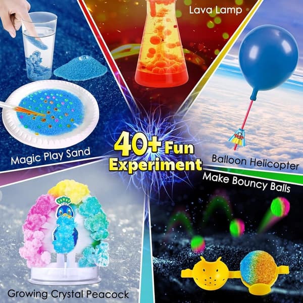 STEM Chemistry Kit for Kids - 40+ Experiments Educational Toy