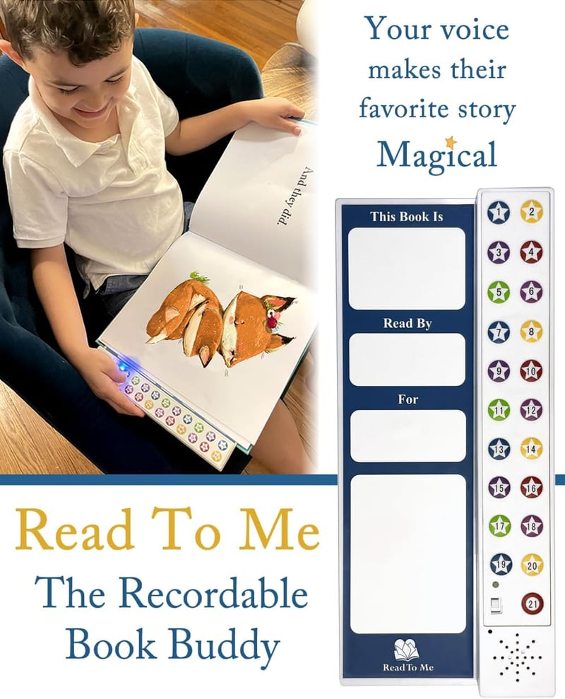 Personalized Recordable Storybook Buddy for Kids