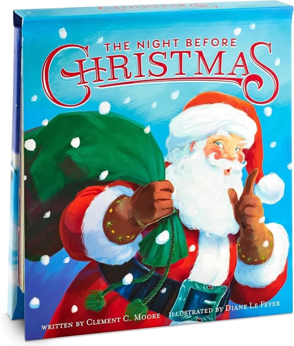 Recordable Pop-Up Christmas Book with Lights for Kids