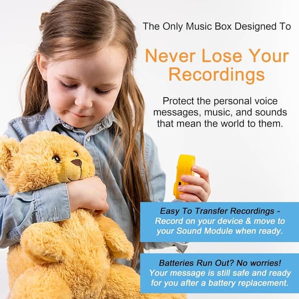 Personalized Voice Recorder Module for Custom Plush Toys