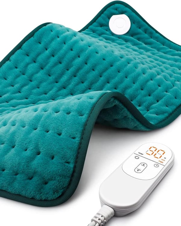 Electric Heating Pad for Pain Relief with 6 Heat Settings