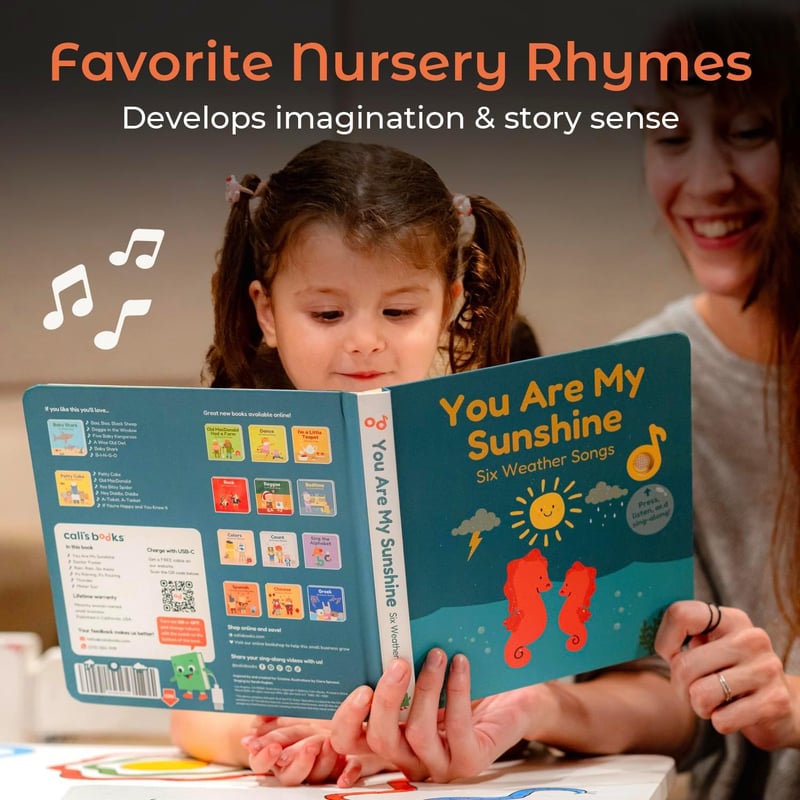 You Are My Sunshine Interactive Sound Book for Toddlers