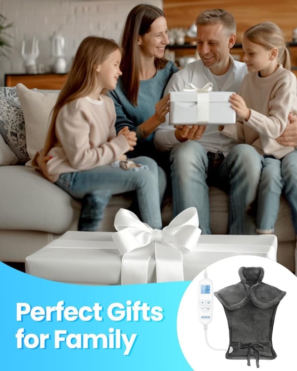 Fathers Day Electric Heating Pad for Back Pain Relief