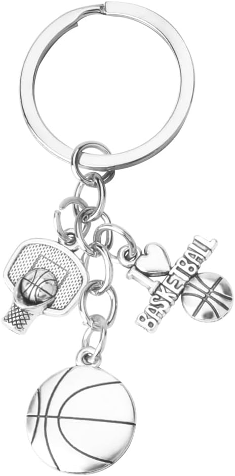 Sports Keychain for Coaches & Players - Perfect Birthday Gift
