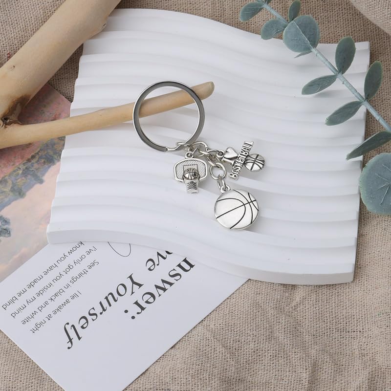 Sports Keychain for Coaches & Players - Perfect Birthday Gift