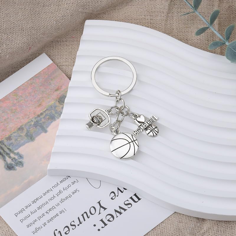 Sports Keychain for Coaches & Players - Perfect Birthday Gift