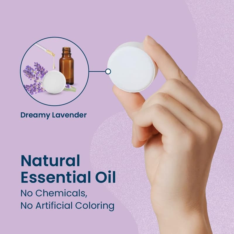 Lavender Aromatherapy Shower Steamers 15 Pack for Dad