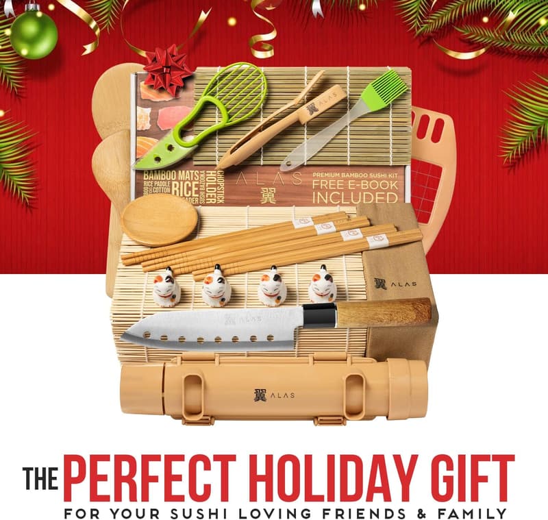 Sushi Making Kit - 20-Piece Set for Beginners & Pros