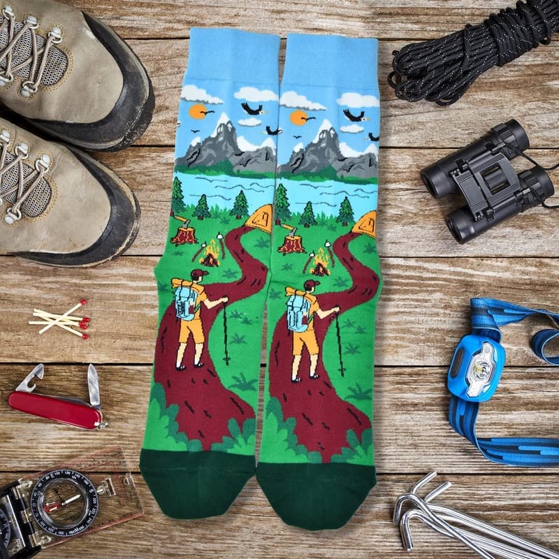Men's Novelty Socks for Outdoor Activities and Hobbies